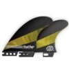 Ailerons Surf Feather Fins Dérives Arrières De Surf Quad HC Epoxy - Black - 2 Dérives - Medium -Quiksilver Surfboard Boutique 2a2c818e9dc0a316b13ef99ff9c5f284b05aad0b E22FEATWAT81660 FTRF0078399 1