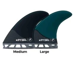 Ailerons Surf Futures Fins Futures Pyzel - 3 Dérives