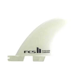 Ailerons Surf Fcs Carver PG Side Bytes - Clear