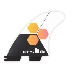 Ailerons Surf Fcs II CI Upright - White - 3 Dérives