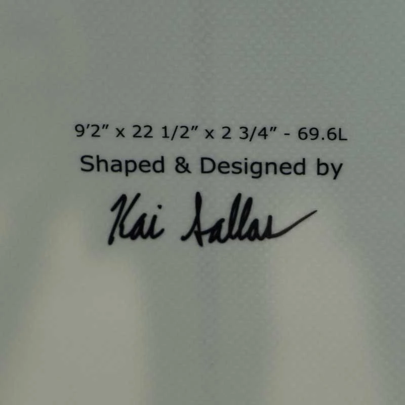 Board De Surf Kai Sallas Longboard Co Longboard Kai Salllas Waikiki - Thunderbolt - 9'2'' / 279 Cm 6 Board De Surf Kai Sallas Longboard Co Longboard Kai Salllas Waikiki - Thunderbolt - 9'2'' / 279 Cm – Image 4