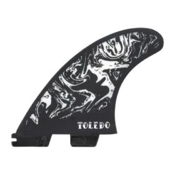 Ailerons Surf Fcs II Felipe Toledo PC - Black White - 3 Dérives