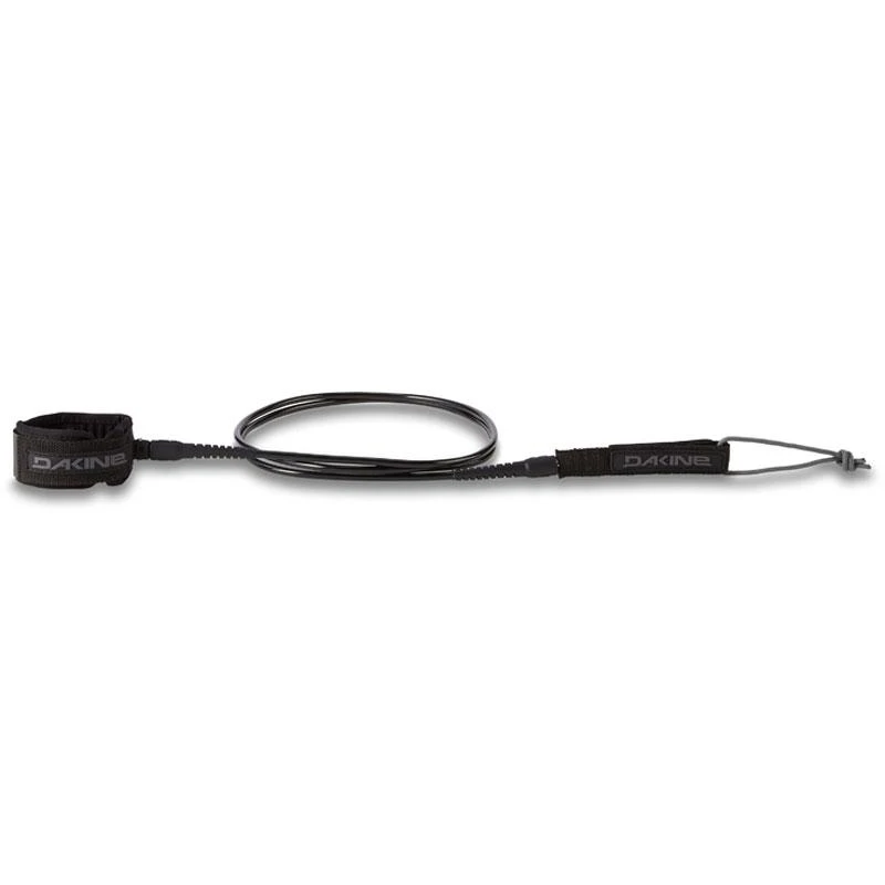 Leash Surf Dakine Leash Kainui Team 1/4" - Irons Black 3 Leash Surf Dakine Leash Kainui Team 1/4" - Irons Black