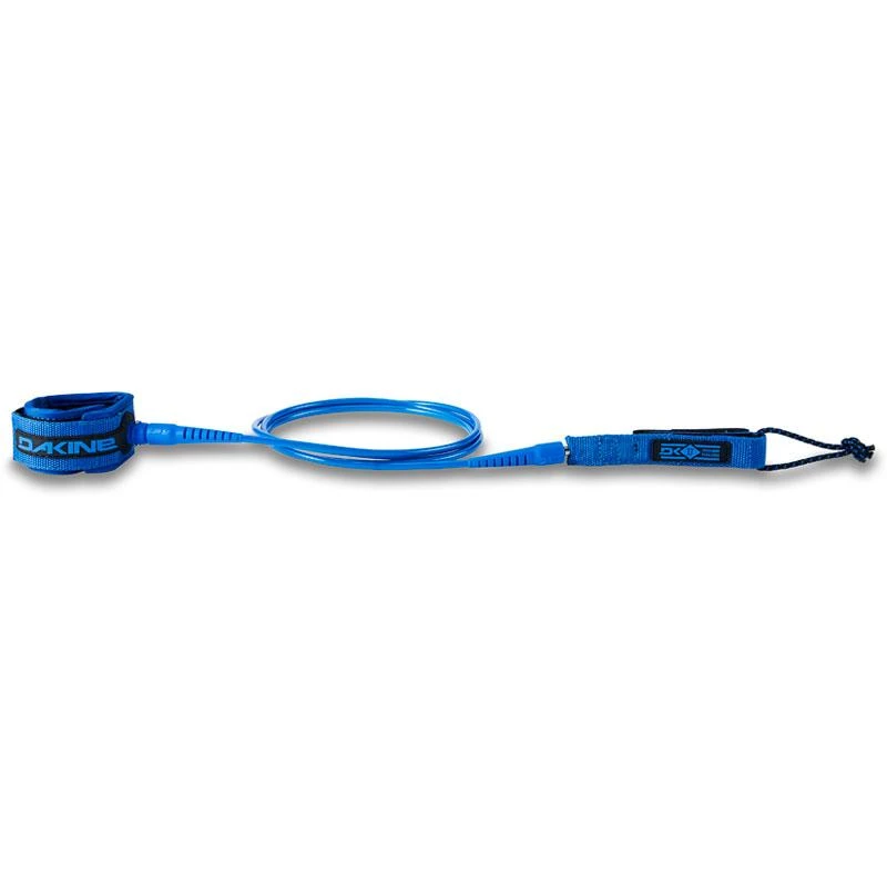 Leash Surf Dakine Leash John John Florence Kainui 1/4" - Blue 3 Leash Surf Dakine Leash John John Florence Kainui 1/4" - Blue