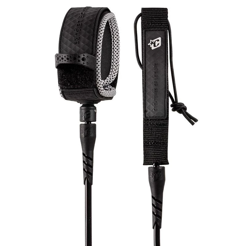 Leash Surf Creatures Of Leisure Relliance Pro - Black / White - 7'0" / 213 Cm 3 Leash Surf Creatures Of Leisure Relliance Pro - Black / White - 7'0" / 213 Cm