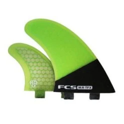 Ailerons Surf Fcs MR-TFX PC Thruster - FluroGreen